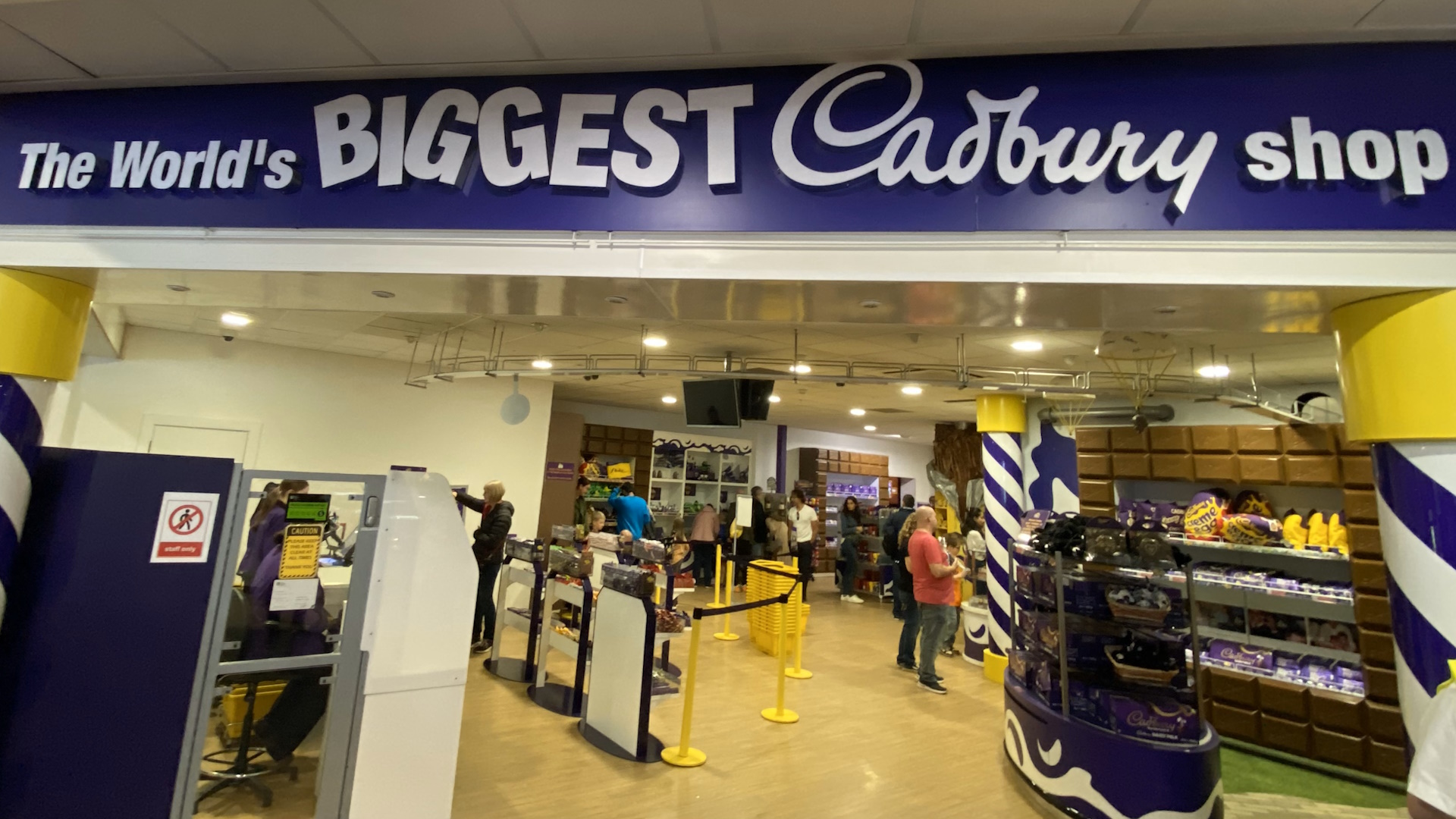 Cadbury World - The Worlds Biggest Cadbury Shop